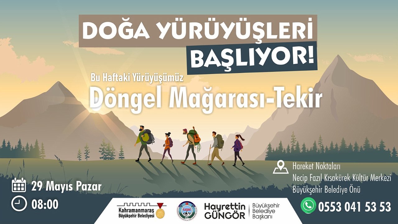 Doğa Yürüyüşleri’nin Bu Haftaki Adresi Döngel Mağarası