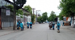 Dulkadiroğlu Belediyesi’nden Bayram Temizliği