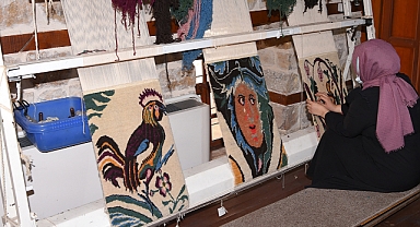 Dulkadiroğlu Halı Motiflerini İlmek İlmek İşliyorlar