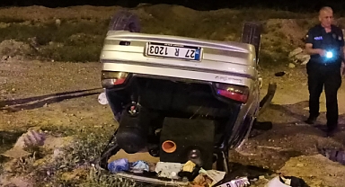 Kahramanmaraş’ta düğün konvoyunda kaza: 2 yaralı