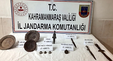 Kahramanmaraş’ta tarihi eser operasyonu: 4 gözaltı