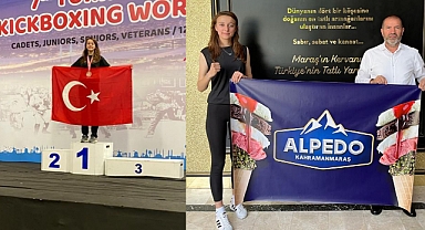 Kahramanmaraşlı Genç sporcu Alpedo - Kervan sponsorluğunda başarılarına devam ediyor!