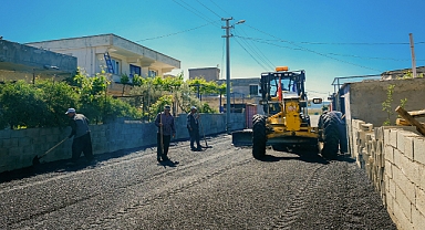 Karaziyaret Mahallesinde Sokak Yenileniyor
