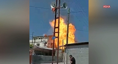 Mutfak tüpleri bomba gibi patladı