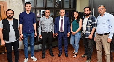 Op. Dr. Faruk Atlı UGİYAD’ı Ziyaret Etti