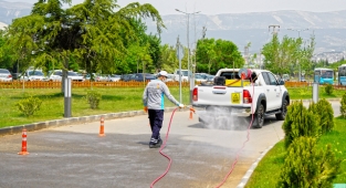 Ortak Kullanım Alanlarında Dezenfeksiyon Uygulaması