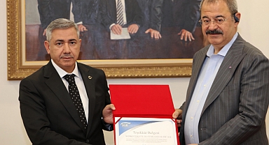 SANKO Holding’e SGK’dan Teşekkür Belgesi