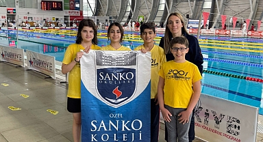 SANKO Okulları’nın Yüzme Başarısı