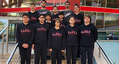 SANKO Okulları Öğrencilerinin Yüzmede Türkiye Başarısı