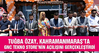 Tuğba Özay, GNC Tekno Store'nin açılışını gerçekleştirdi