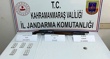 Türkoğlu’nda uyuşturucu operasyonu