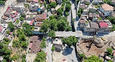 Yeni Kanlıdere Köprüsü’nde Çalışmalar Başladı