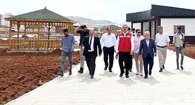 Başkan Güngör: Afşin Millet Bahçesi’ni Tamamlıyoruz