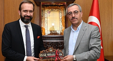 Başkan Güngör Büyükelçi Yardımcısı Weststrate’yi Ağırladı