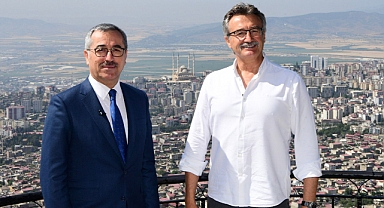 Başkan Güngör Eski Bakan Tüzmen’i Ağırladı