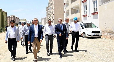 Başkan Güngör Yıldızkent Konutları’nda