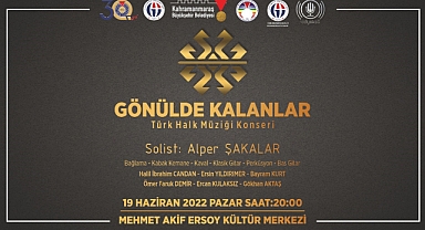 Büyükşehir’den Türk Halk Müziği Konseri