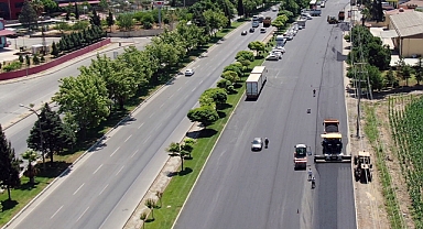 Büyükşehir Servis Yollarını Yeniliyor