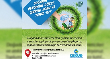 ÇEKUD’den Türkiye Geneli Çevre Temizliği