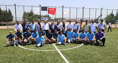 Kahramanmaraş’ın en büyük halı sahası DSİ 20. Bölge Müdürlüğü’nde açıldı