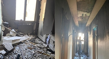 Kahramanmaraş’ta apartman dairesinde yangın