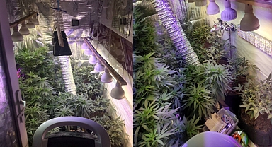 Kahramanmaraş’ta evinin banyosunu uyuşturucu imalathanesine çevirdi: 2 tutuklama