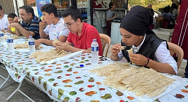 Kahramanmaraş’ta ‘Firik’ yeme yarışmasında galip çıkmadı