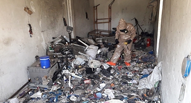 Kahramanmaraş’ta hurda deposunda patlama korkuttu: 1 yaralı