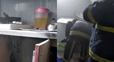 Kahramanmaraş’ta ikamet yangını paniğe neden oldu