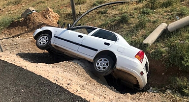 Kahramanmaraş’ta otomobil devrildi: 2 yaralı