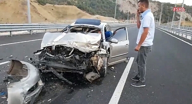 Kahramanmaraş’ta otomobil tıra arkadan çarptı: 1 ağır yaralı