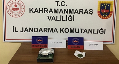 Pazarcık’ta uyuşturucudan 2 kişi yakalandı