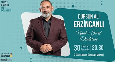 Şair Erzincanlı ile Naat – ı Şerif Dinletisi