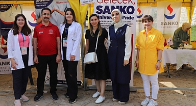 SANKO Üniversitesi Sağlıklı Yaşam Festivali’nde