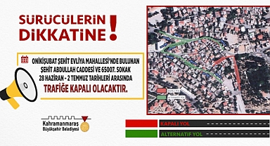 Sürücüler Alternatif Güzergâhlara Yönlendirildi!