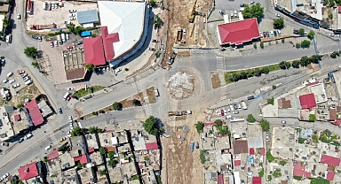 Tevfik Kadıoğlu Köprülü Kavşak Yapımı Başladı