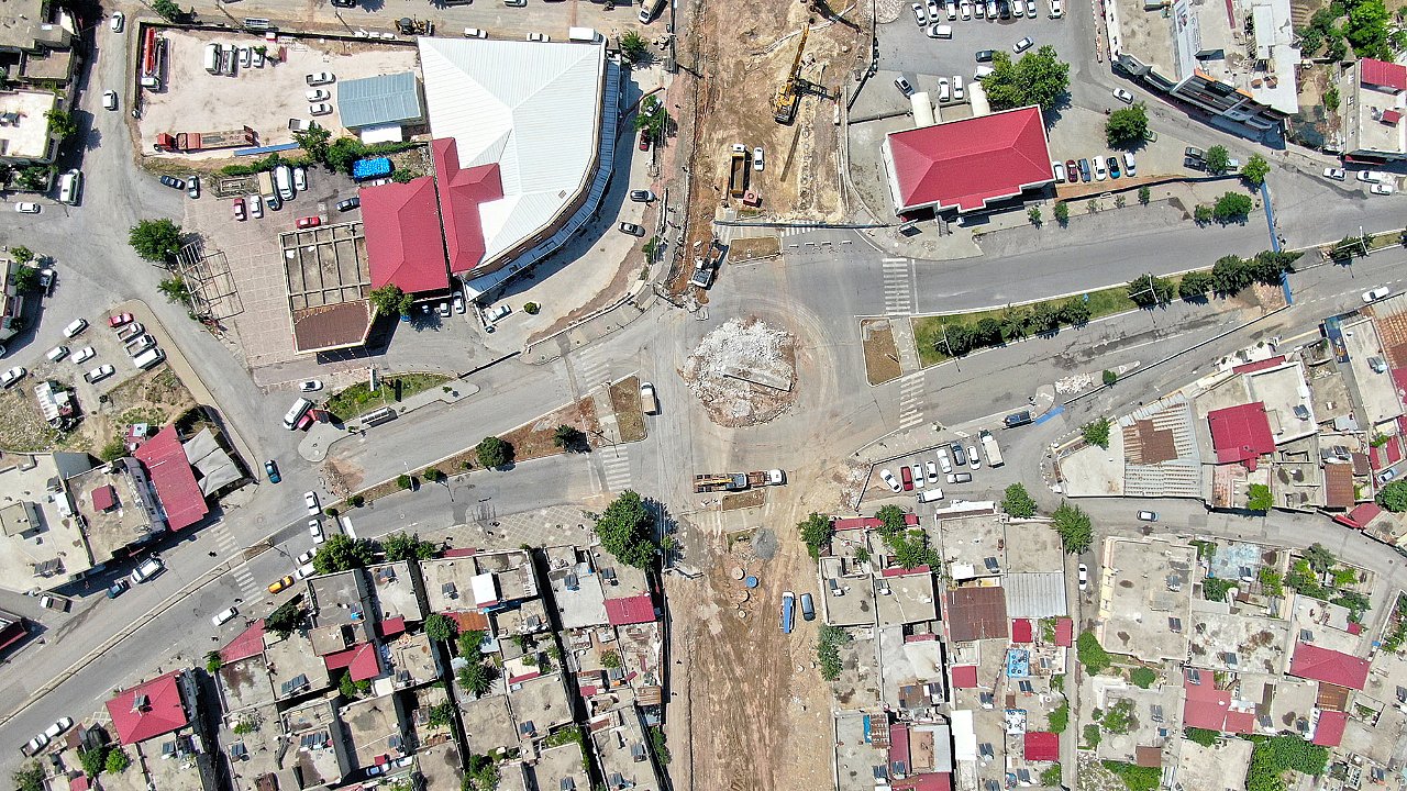 Tevfik Kadıoğlu Köprülü Kavşak Yapımı Başladı