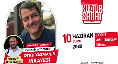 Yazar Harmancı Kültür Sanat Dostlarıyla Buluşacak