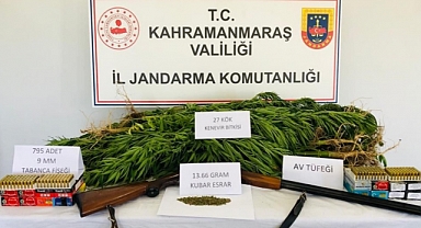 Afşin’de uyuşturucu operasyonu