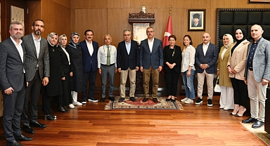 Başkan Güngör, Cumhurbaşkanı Başdanışmanlarını Makamında Ağırladı