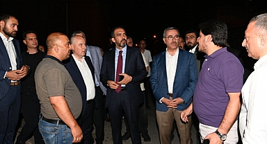 Başkan Güngör: Geri dönüşüm fabrikasında çıkan yangın kontrol altına alındı