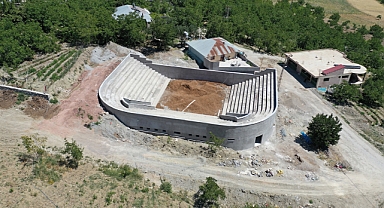 Boyalı Güreş Sahası Yenilendi