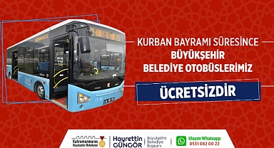 Büyükşehir Otobüsleri Bayramda Ücretsiz
