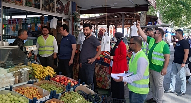 DEVA Partisi Onikişubat İlçe Teşkilatından esnaf ziyareti