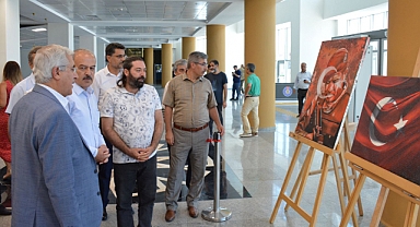 KSÜ’de 15 Temmuz Demokrasi ve Milli Birlik Günü Mevlid-i Şerif, Resim Sergisi ve Konferansı