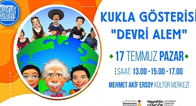 Kukla Gösterisi Minik İzleyicilerini Bekliyor