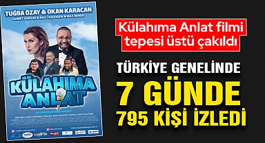 Külahıma Anlat filmi tepesi üstü çakıldı: Türkiye genelinde 7 günde 795 kişi izledi