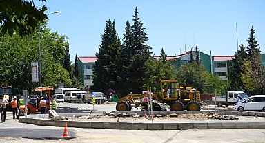 Orman Dairesi Kavşağı Yenileniyor