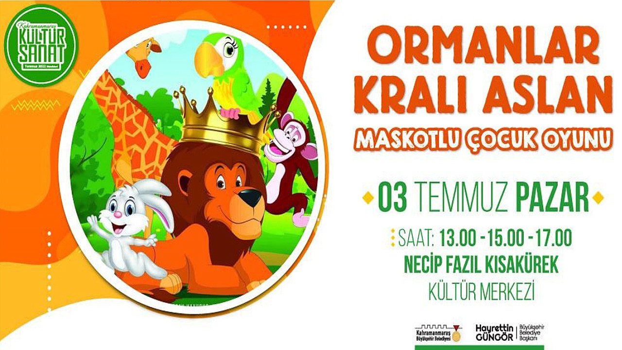 Ormanlar Kralı Aslan Miniklerle Buluşacak