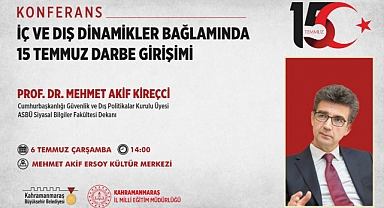 Prof. Kireçci 15 Temmuz Darbe Girişimini Anlatacak